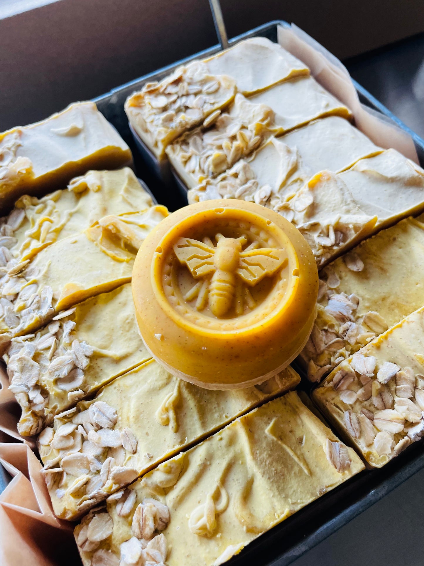 Carrot Calendula Honey Soap