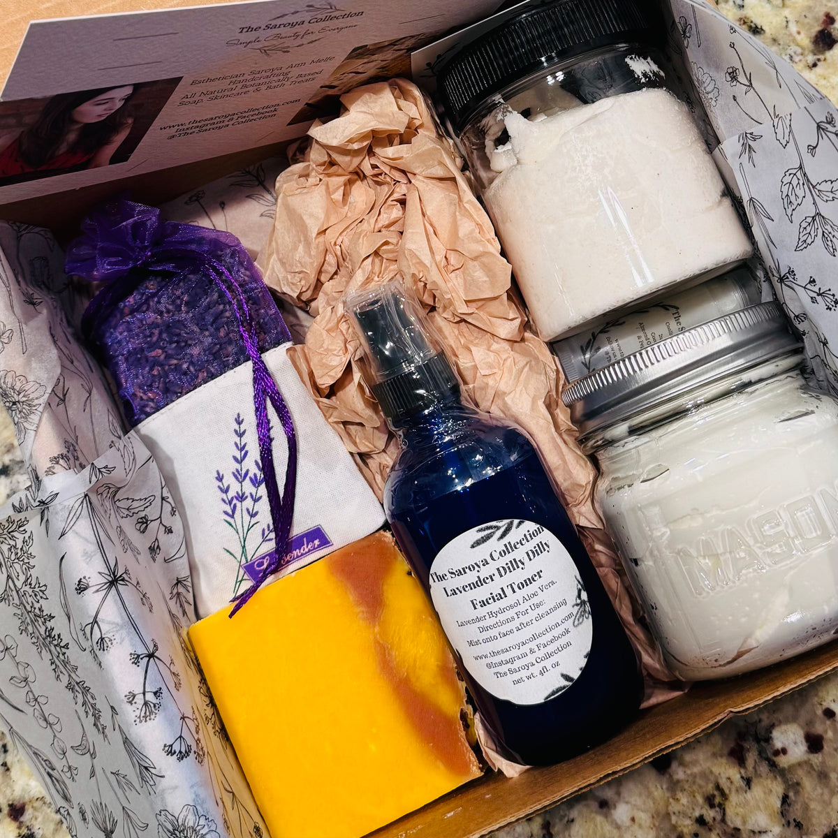 Lavender Dilly Dilly Gift Box Limited Edition - The Saroya Collection