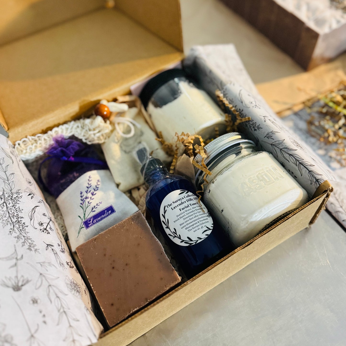 Lavander Dilly Dilly Gift Box-Valentines Limited Edition - The Saroya Collection