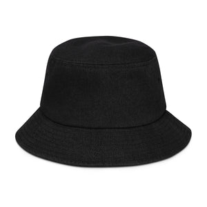 Denim California Hippie Bucket Hat