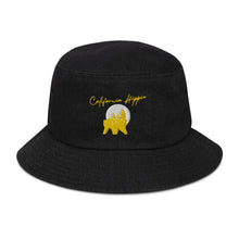 Load image into Gallery viewer, Denim California Hippie Bucket Hat