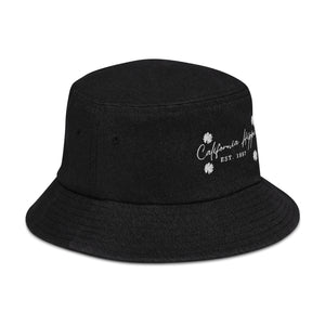 Denim California Hippie Bucket Hat