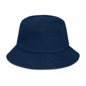 Denim California Hippie Bucket Hat