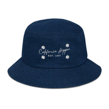 Load image into Gallery viewer, Denim California Hippie Bucket Hat