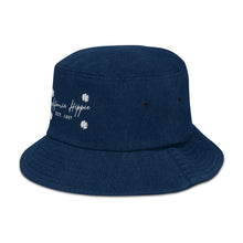 Load image into Gallery viewer, Denim California Hippie Bucket Hat