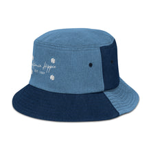 Load image into Gallery viewer, Denim California Hippie Bucket Hat