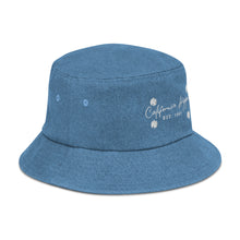 Load image into Gallery viewer, Denim California Hippie Bucket Hat
