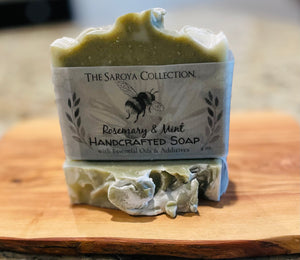 Rosemary Mint Vegan Handcrafted Soap