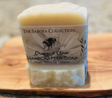 Load image into Gallery viewer, Orange and Clove Vegan Handcrafted Soap