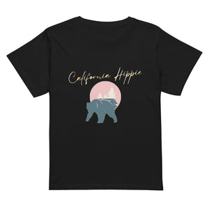 Women’s High-Waisted California Hippie Bear T-shirt