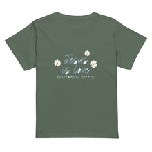 Load image into Gallery viewer, Women’s High-Waisted Jesus is Love T-shirt