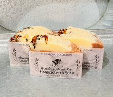 Load image into Gallery viewer, Grandma Mary&#39;s Vegan Handcrafted Rose Soap