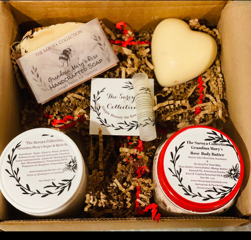 Grandma Mary’s Rose Handcrafted Gift Box Collection