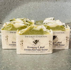 Rosemary Mint Vegan Handcrafted Soap