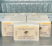 Load image into Gallery viewer, Lemon Chamomile Vegan Handcrafted Soap